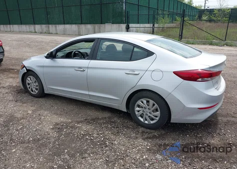 2018 Hyundai Elantra Se from USA, damaged, VIN KMHD74LFXJU589066